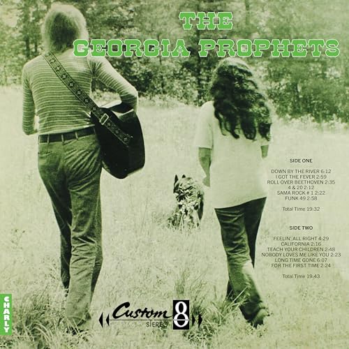 Vinyl album cover for The Georgia Prophets’ “Fever,” featuring figures in a field.