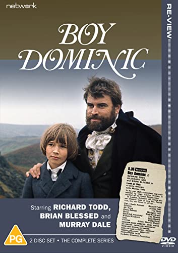 DVD cover for "Boy Dominic" featuring Richard Todd and a young boy.