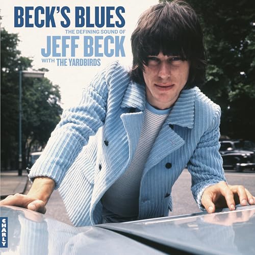 Jeff Beck album cover, featuring a young man in a blue jacket.