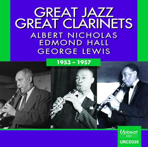 CD cover featuring three jazz clarinetists in black and white.