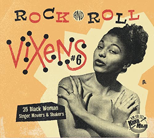 CD cover: "Rock and Roll Vixens Vol.6" featuring a woman’s portrait.