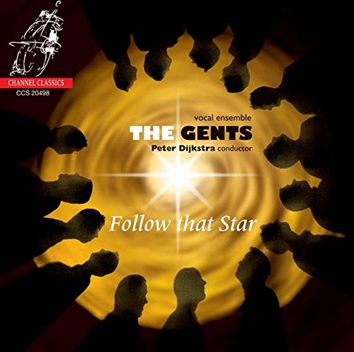 CD cover for “The Gents - Follow that Star” with silhouetted figures.