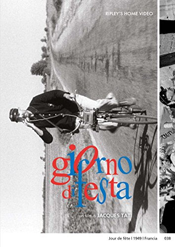 DVD cover for “Giorno Di Festa” featuring a cyclist on a hillside.