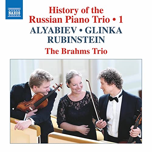 CD cover featuring The Brahms Trio playing classical music.
