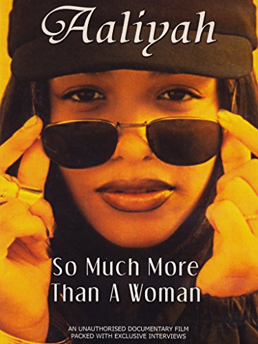 Aaliyah DVD cover featuring the singer in sunglasses and a cap.