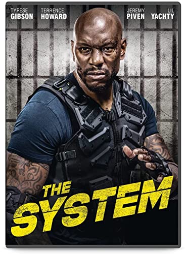 DVD cover for "The System" featuring Tyrese Gibson in tactical gear.
