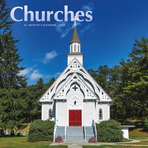 Churches Square Wall Sunday Start Calend