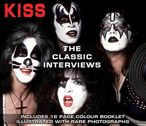 CD cover featuring four Kiss band members in full face paint.
