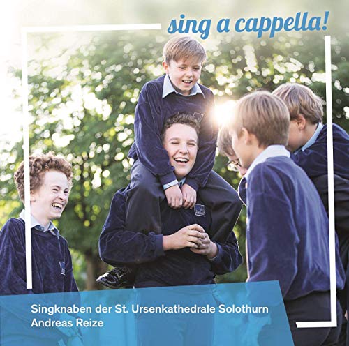 CD cover featuring a group of smiling boys in blue uniforms.