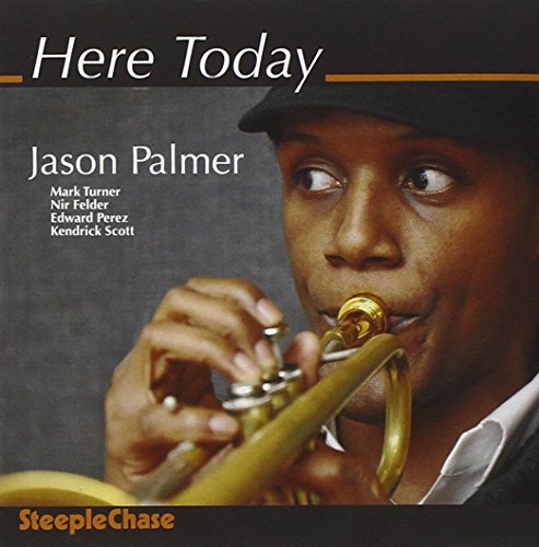 CD cover featuring jazz musician Jason Palmer playing a trumpet.