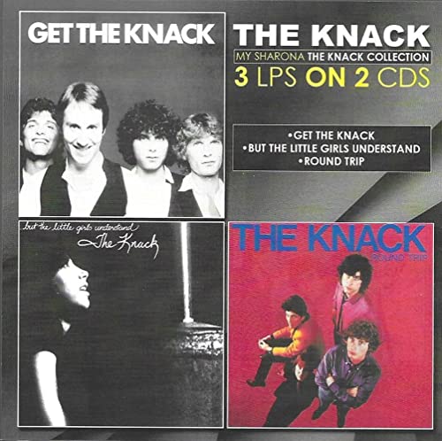 CD cover for The Knack’s “My Sharona” collection featuring band portraits.