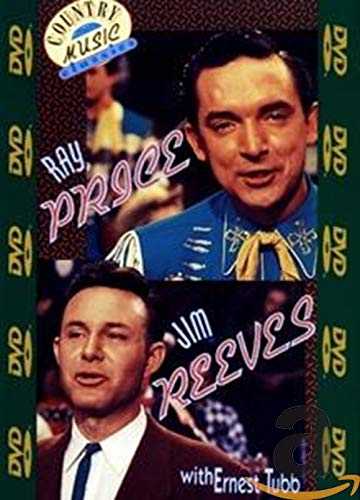 DVD cover featuring portraits of classic country music singers Ray Price and Jim Reeves.