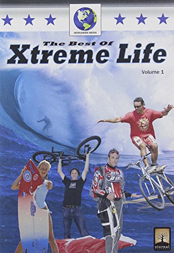 DVD cover featuring surfers, bikers, and a large ocean wave.
