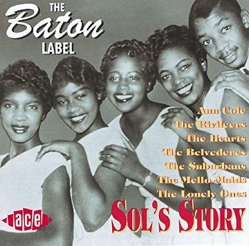 CD cover featuring a smiling group of 1950s African American singers.