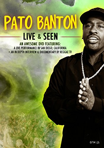 Pato Banton DVD cover featuring a portrait of the reggae artist.