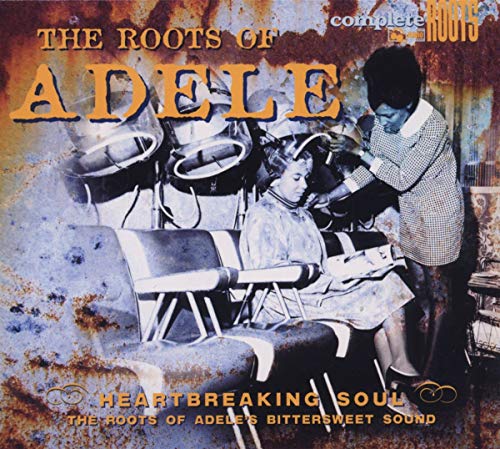 CD cover: vintage photo of a woman getting her hair styled.
