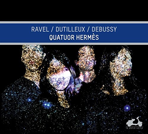 CD cover featuring four silhouetted figures against a starry, colorful background.