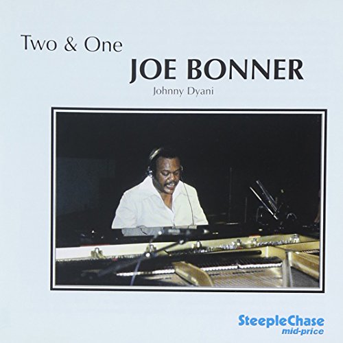 CD cover featuring Joe Bonner and Johnny Dyani, with a pianist portrait.