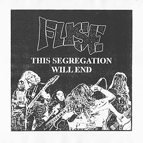Black and white album cover featuring a band playing instruments.