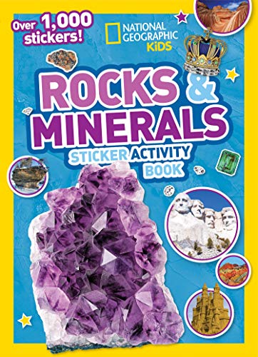 Rocks and Minerals Sticker Activity Book: Over 1,000 stickers! (Stickers Books)
