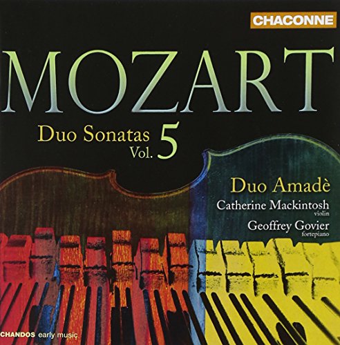 CD cover for Mozart Duo Sonatas Vol. 5 by Duo Amade.
