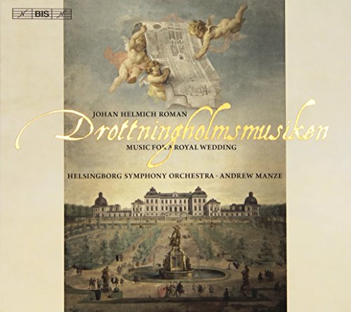 CD cover: Baroque painting of angels, palace, and musical score.