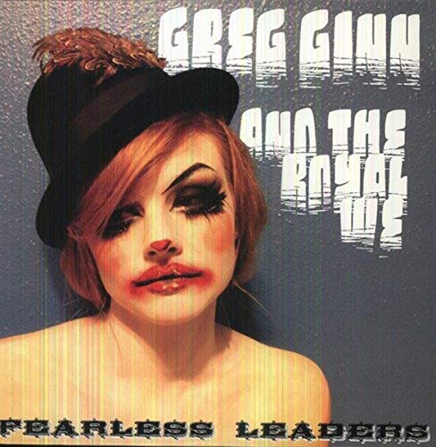 Album cover: Greg Ginn, portrait of a person with dramatic makeup.