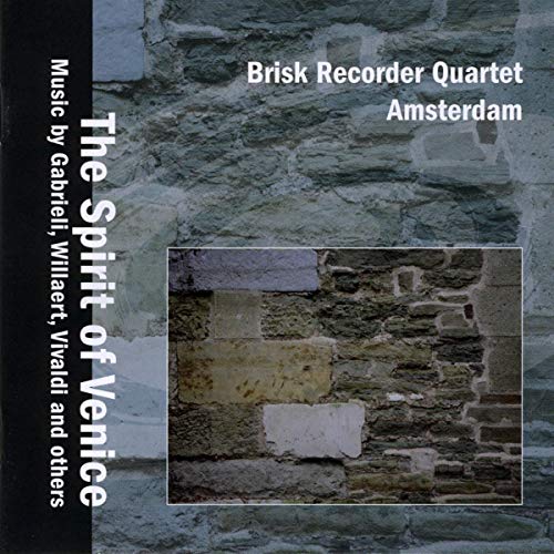 CD cover for "The Spirit of Venice" with stone wall imagery.