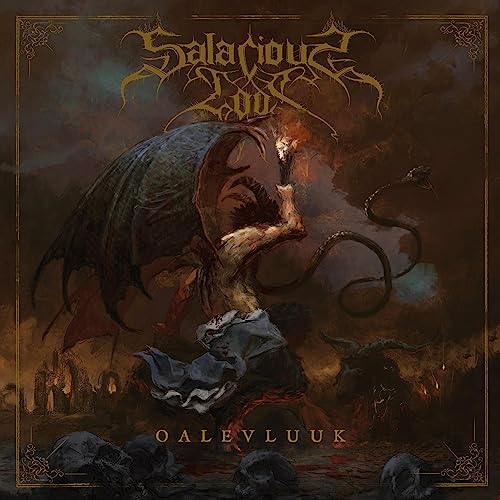 CD cover: dark fantasy art with a winged demon and skulls.