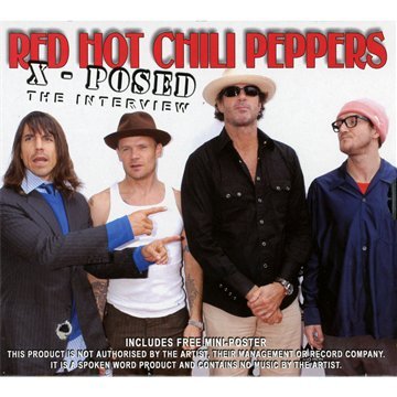 Red Hot Chili Peppers album cover featuring the band members.