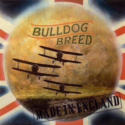 CD cover: "Bulldog Breed" with biplanes against a textured, circular background.