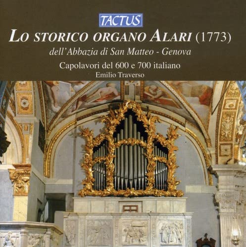 CD cover featuring an ornate Baroque pipe organ inside a church.