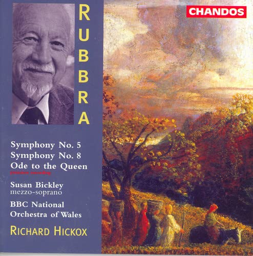 CD cover: portrait, landscape painting, text listing composers and performers.