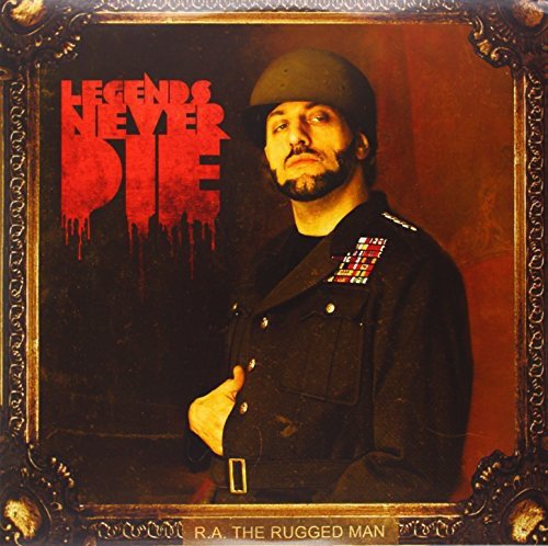 R.A. The Rugged Man album cover featuring a portrait in military attire.