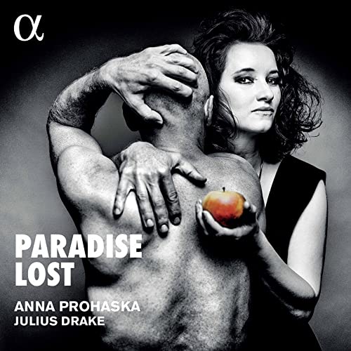 CD cover: couple embracing, holding an apple, with "Paradise Lost" text.