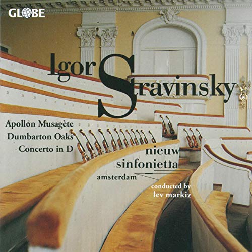 CD cover for Stravinsky’s “Apollon Musagete” performed by Nieuw Sinfoniette Amsterdam.