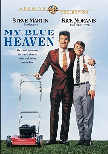 My Blue Heaven" DVD cover featuring Steve Martin and Rick Moranis.