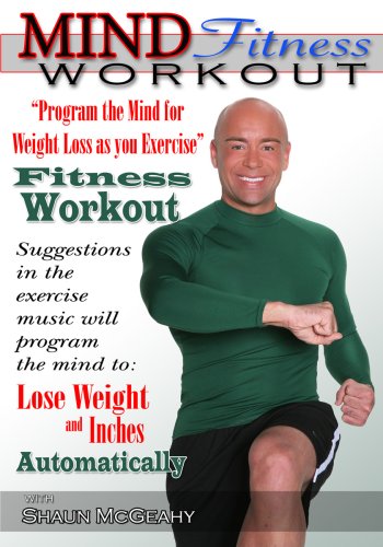 DVD cover featuring a smiling man in workout clothes, text reads "Mind Fitness Workout".