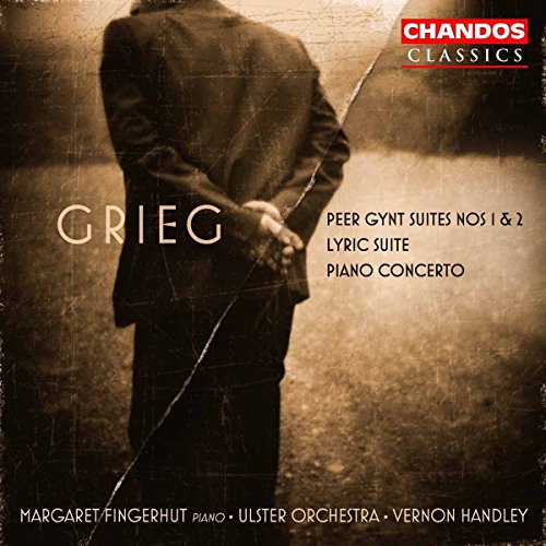 CD cover featuring a man’s back and text listing “Grieg” and “Peer Gynt.”