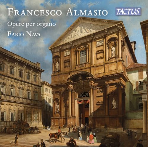 CD cover featuring a baroque church facade and people in a square.