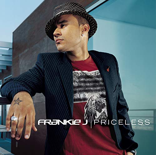Frankie J album cover, "Priceless", featuring a portrait of the artist.