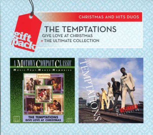 CD cover for The Temptationsā āChristmas & Hits Duosā album.