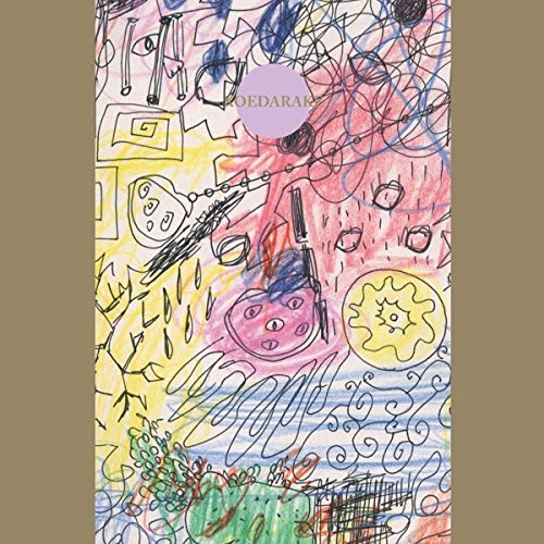 CD cover with colorful, childlike crayon-style abstract drawings.