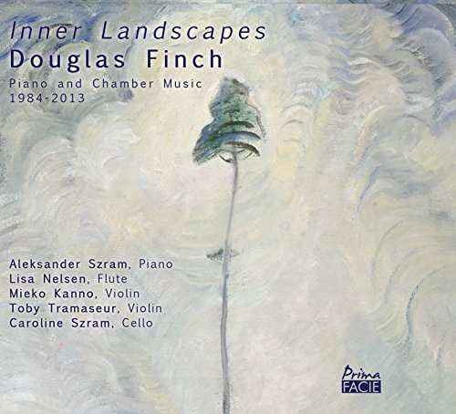 CD cover for "Inner Landscapes" by Douglas Finch, featuring abstract art.
