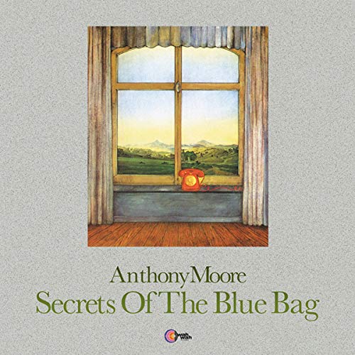 Album cover: window view with a red telephone, text "Anthony Moore".