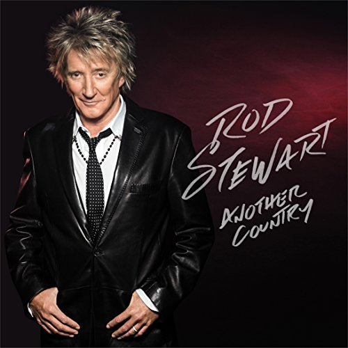 Rod Stewart album cover, featuring a portrait of the singer.