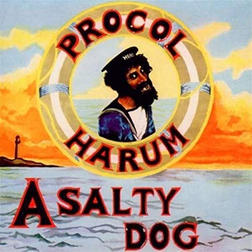 Album cover for Procol Harum’s “A Salty Dog” featuring a sailor portrait.