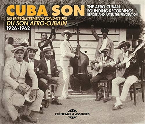CD cover featuring a vintage black and white photo of Cuban musicians.