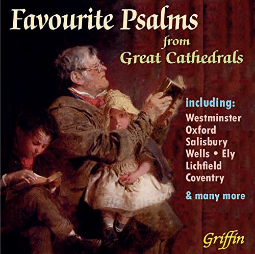 CD cover depicting a Victorian family reading psalms, titled "Favourite Psalms".