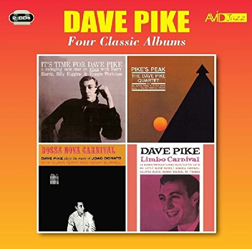 CD cover for Dave Pike's "Four Classic Albums" with album art collage.